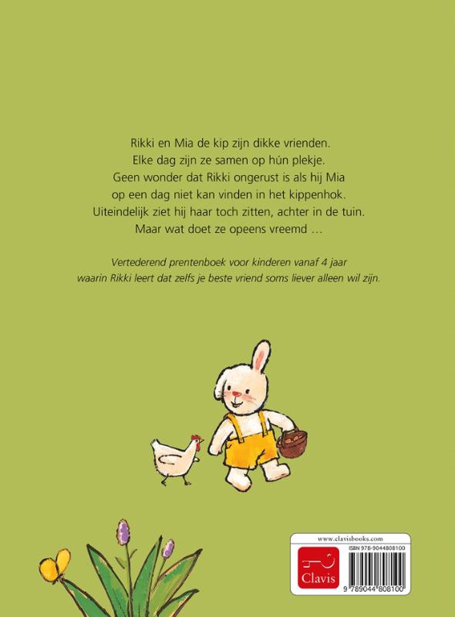 Clavis Uitgeverij Rikki en Mia de kip