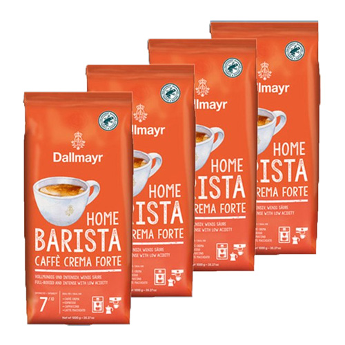 Dallmayr - Home Barista Caffè Crema Forte Bonen - 4x 1kg