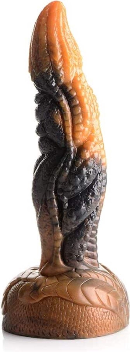 Ravager Geribbelde Tentakel Dildo - Bruin