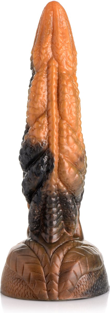 Ravager Geribbelde Tentakel Dildo - Bruin