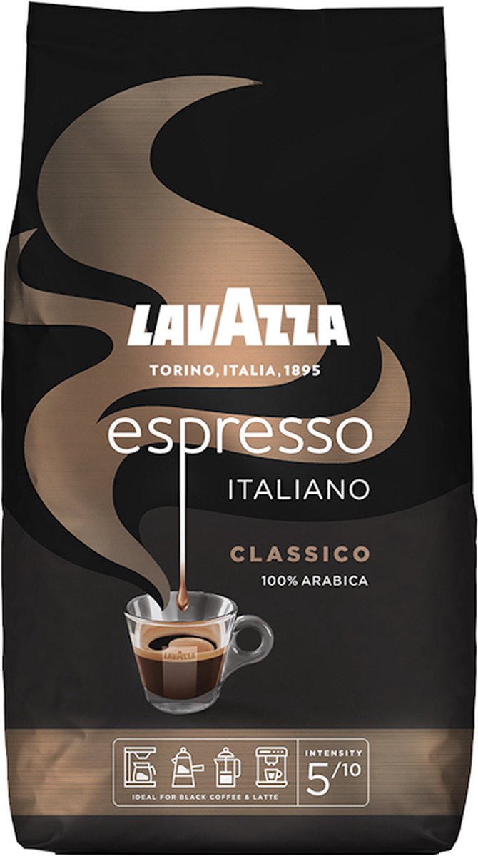 Lavazza - Espresso Italiano Classico Bonen - 6x 1kg