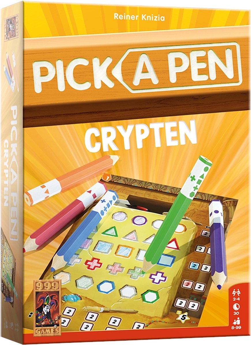 Pick A Pen Crypten - Dobbelspel