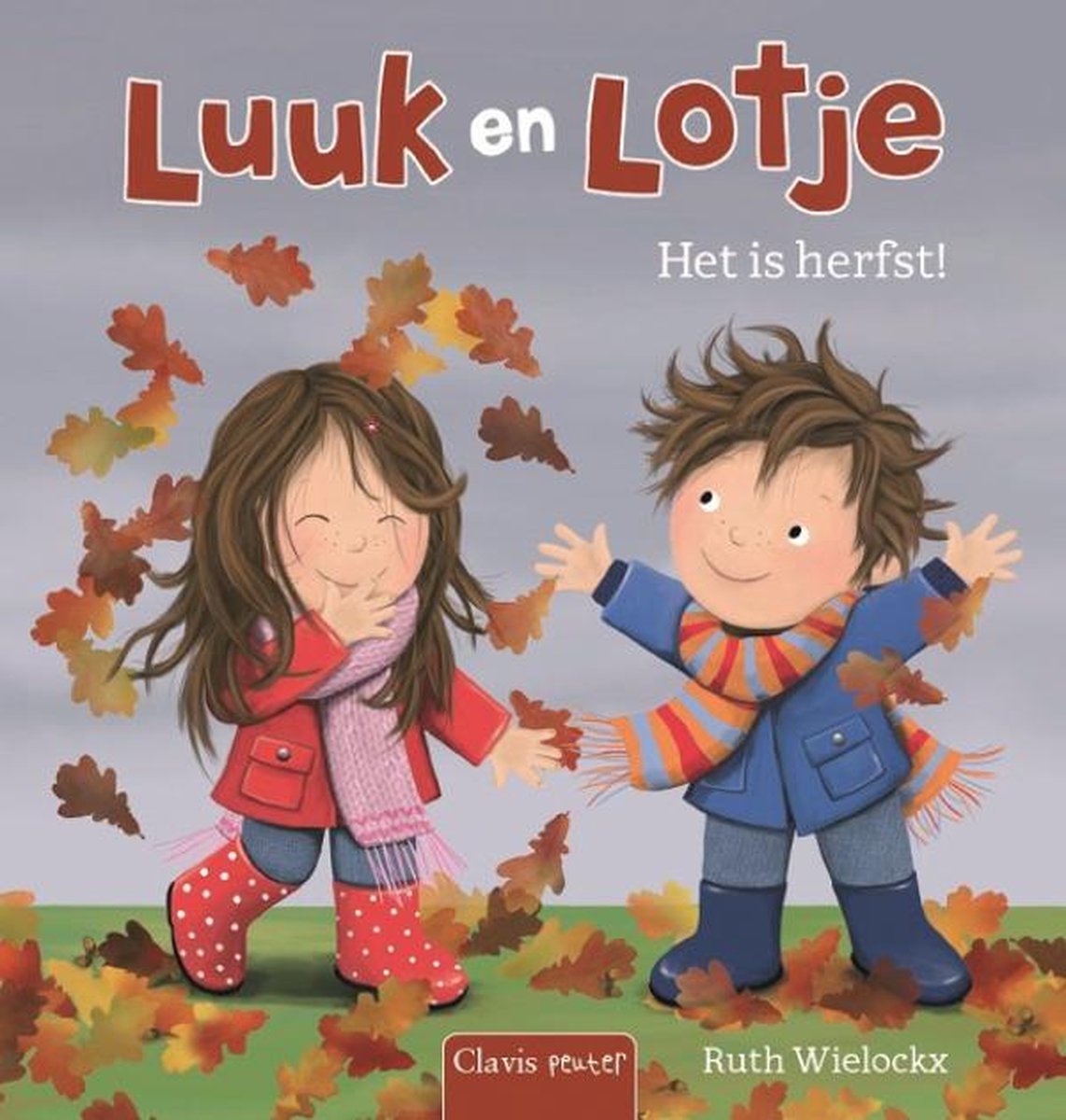 Luuk en Lotje. Het is herfst