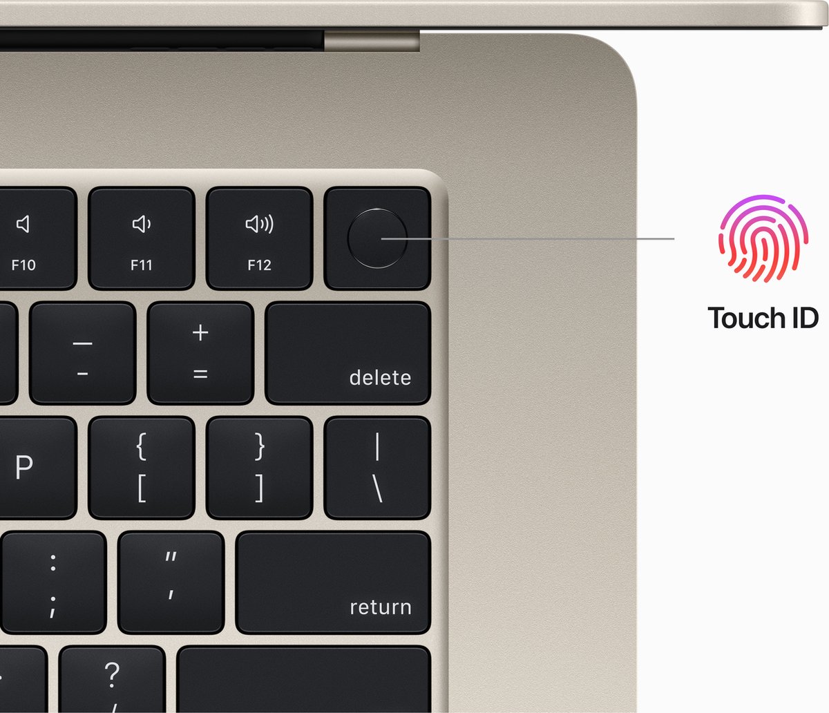 Apple MacBook Air (2023) 15.3" - M2 - 8 GB - 256 GB - Sterrenlicht