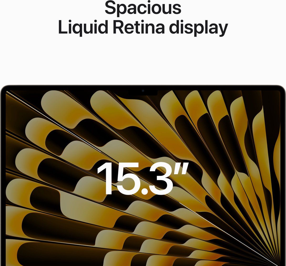 Apple MacBook Air (2023) 15.3" - M2 - 8 GB - 512 GB - Sterrenlicht