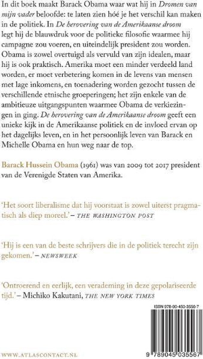 De herovering van de Amerikaanse droom
