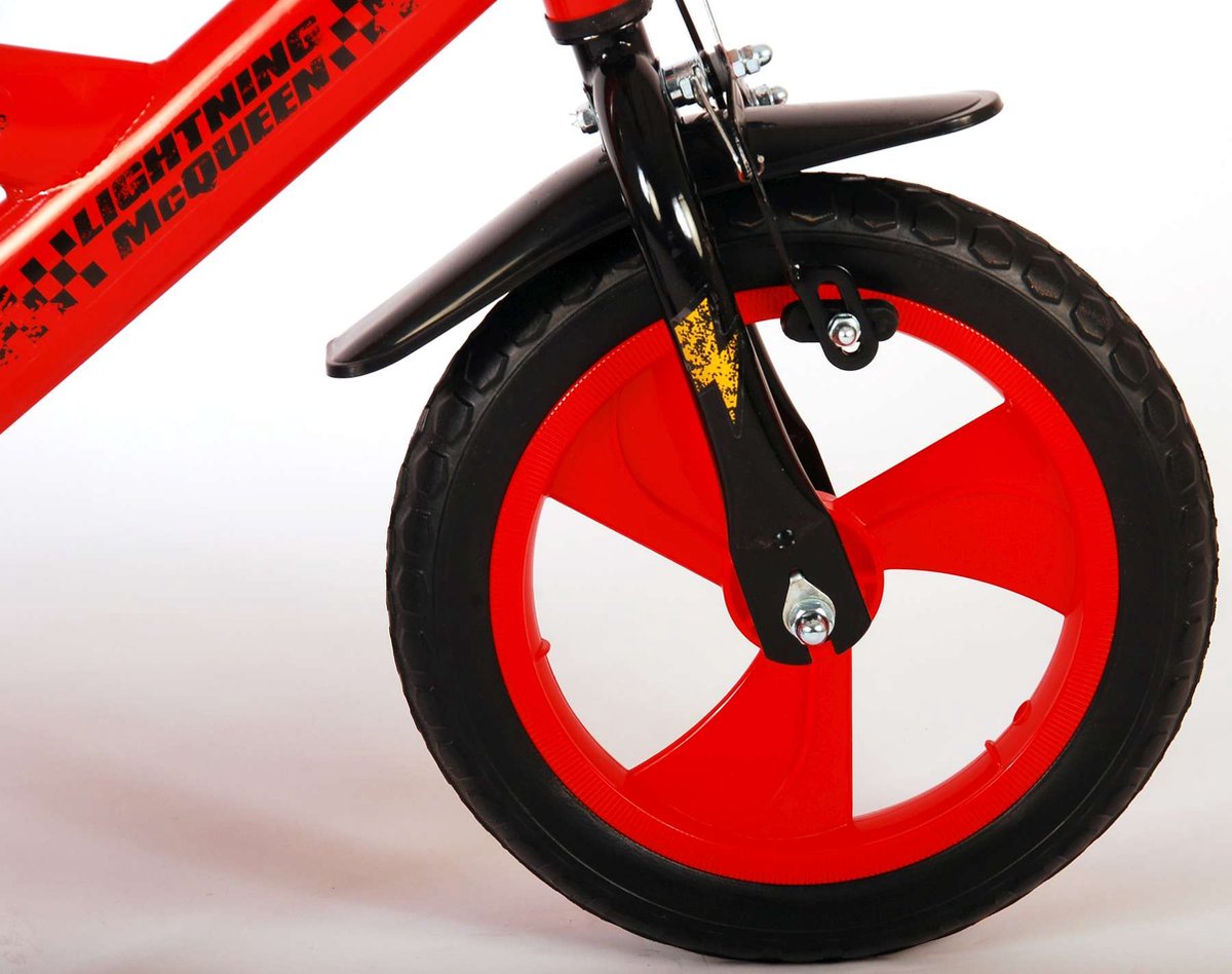 Disney Fiets Cars 12 Inch Met EVA Banden - Rood