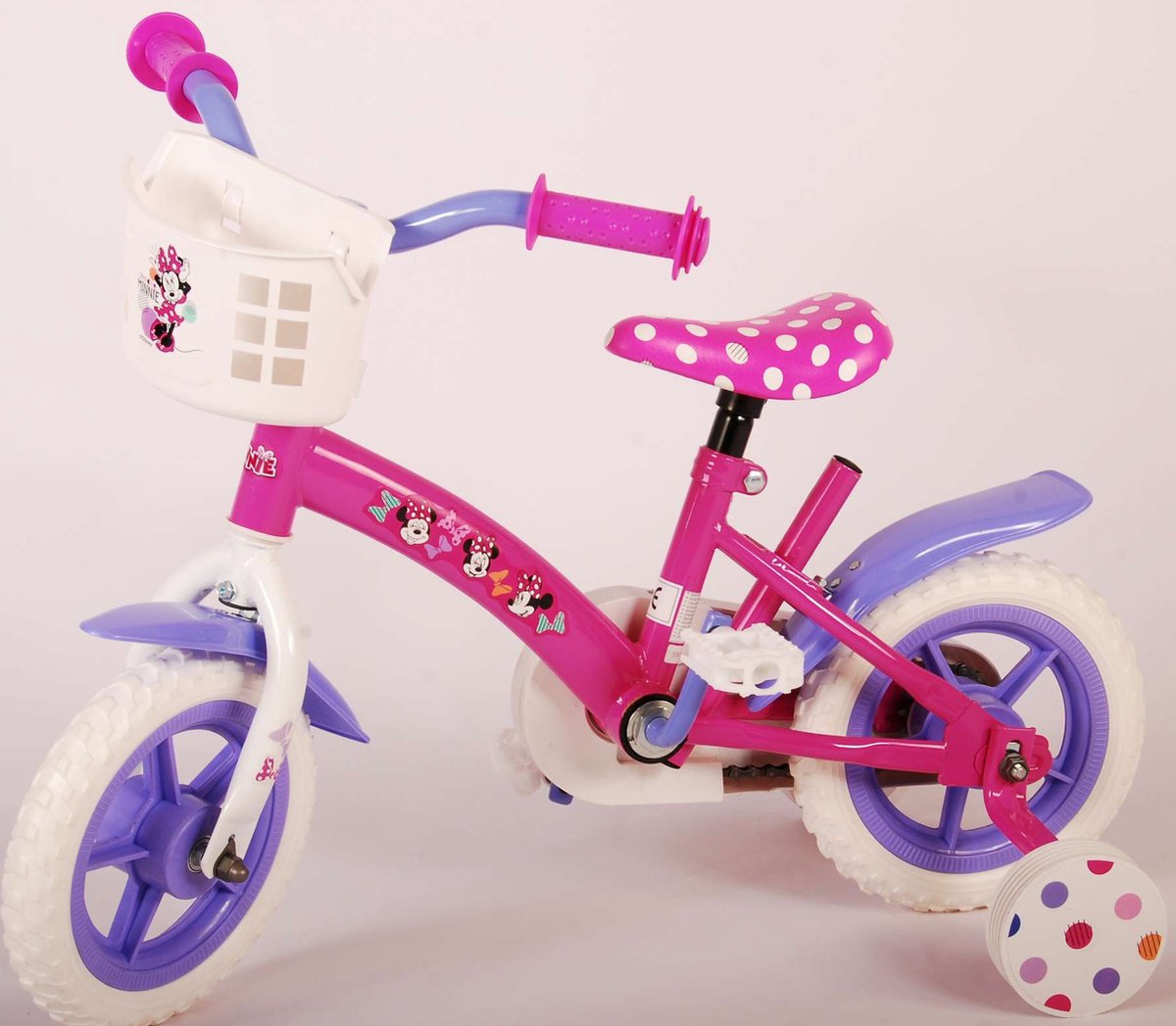 Disney Fiets Minnie 10 Inch - Roze