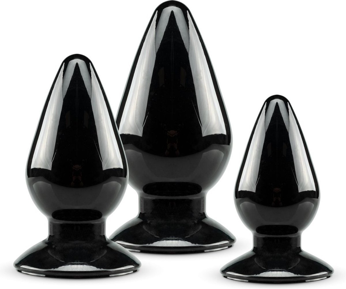 EasyToys Anaal Plug Set - Zwart