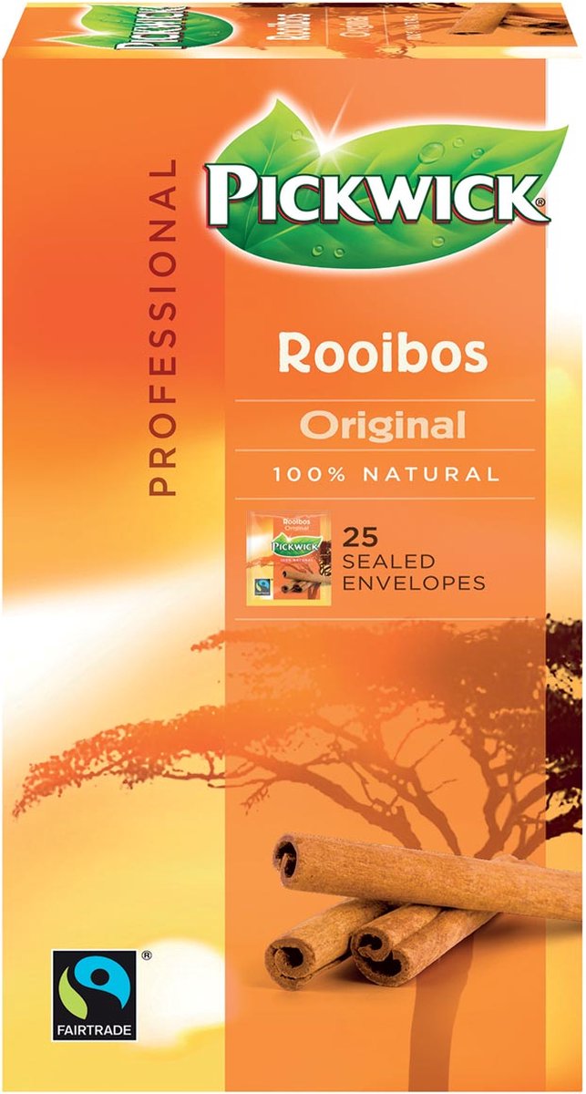 Pickwick - Professional Rooibos Original - 3x 25 zakjes