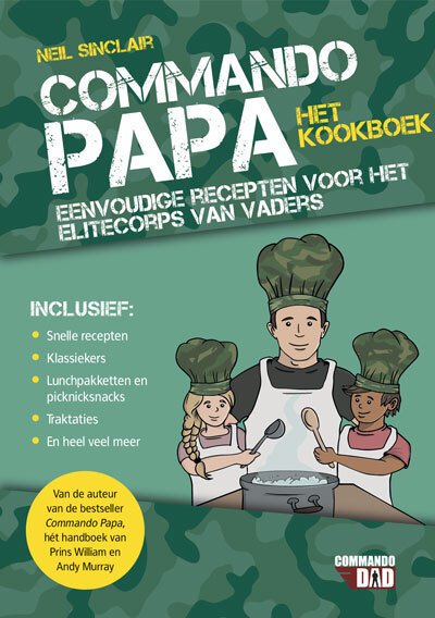 Karakter Uitgevers BV Commando papa - het kookboek