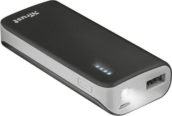 Trust Urban Primo Powerbank 4.400 mAh - Negro