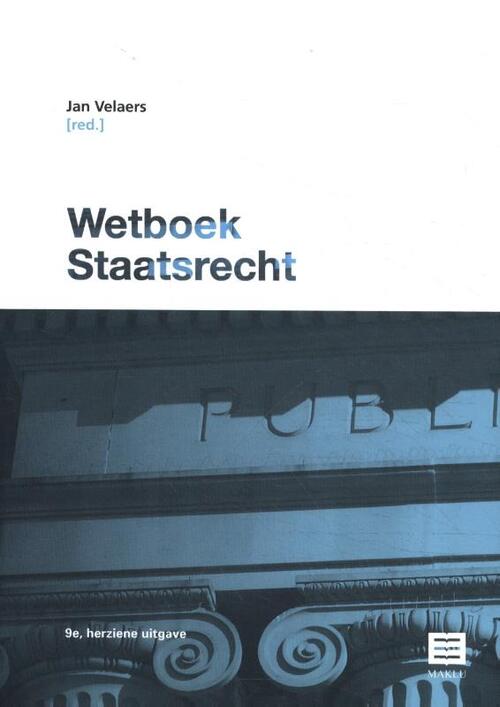 Maklu, Uitgever Wetboek Staatsrecht