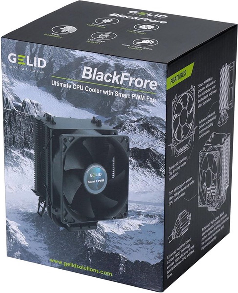 Gelid Solutions BlackFrore - 92mm