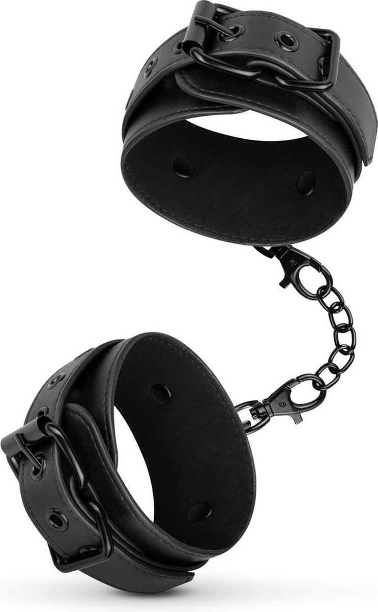 Kunstleren Enkelboeien - Zwart