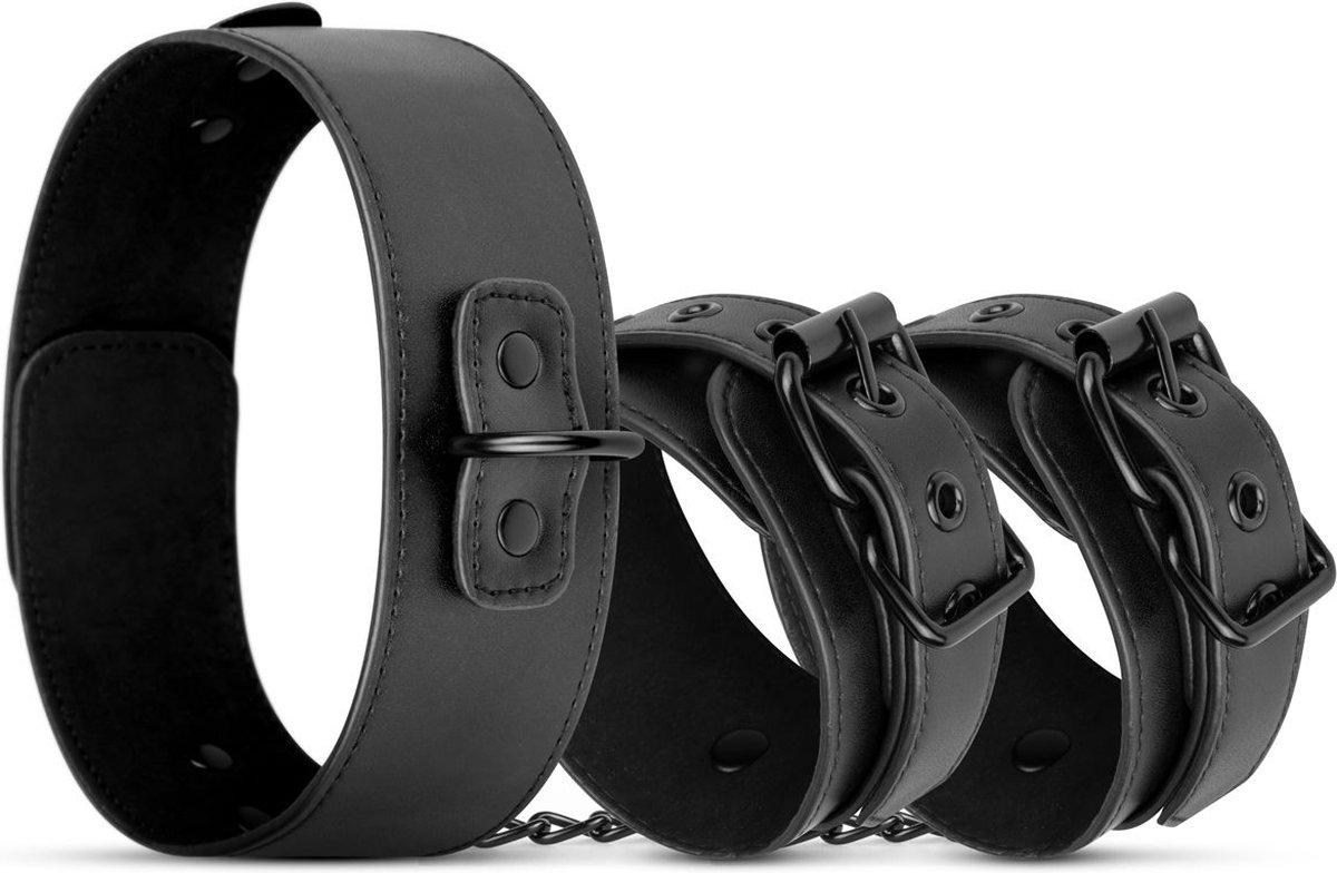 Halsband & Polsboeien - Zwart