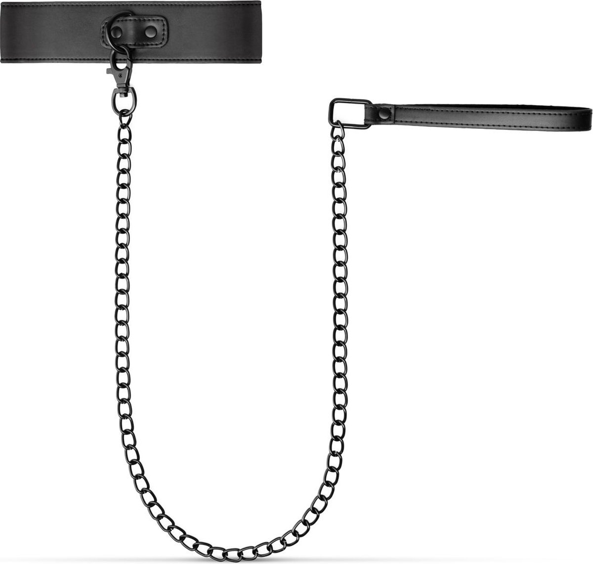 Kunstleren Halsband & Ketting - Silver