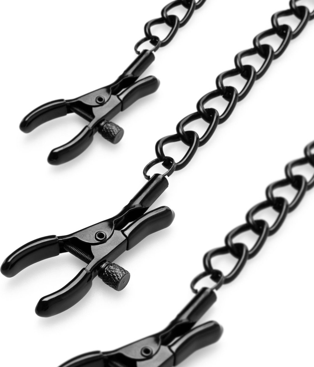 Tepel & Clitorisklemmen - Zwart