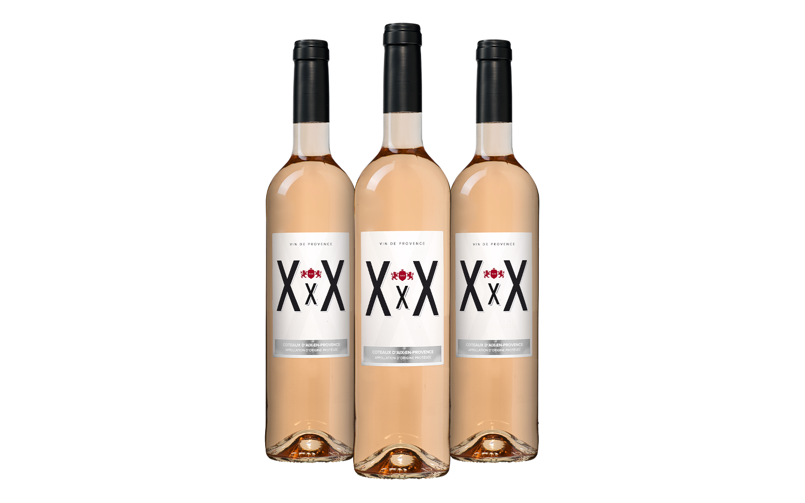 Wijnvoordeel XxX Coteaux d&apos;Aix en Provence Rosé Probeerpakket (3 flessen)