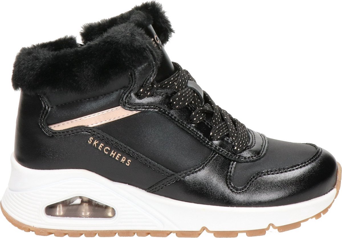 SKECHERS - Uno - Cozy On Air - Zwart