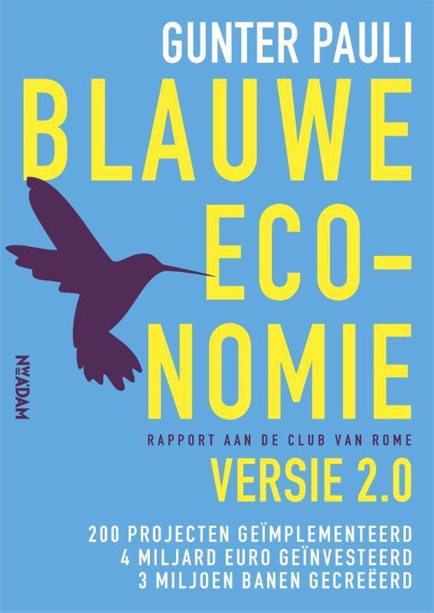 e economie - Blauw