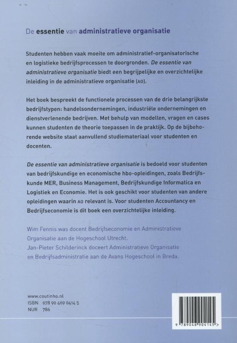 De essentie van administratieve organisatie