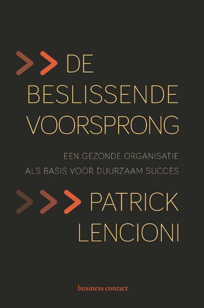 Business Contact De beslissende voorsprong