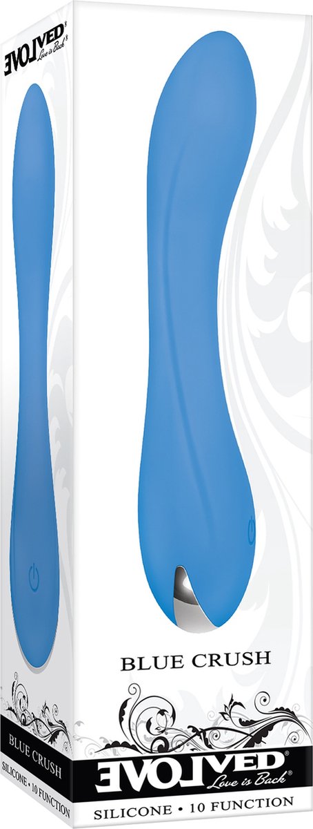 Evolved - Blue Crush G-spot Vibrator - Blauw