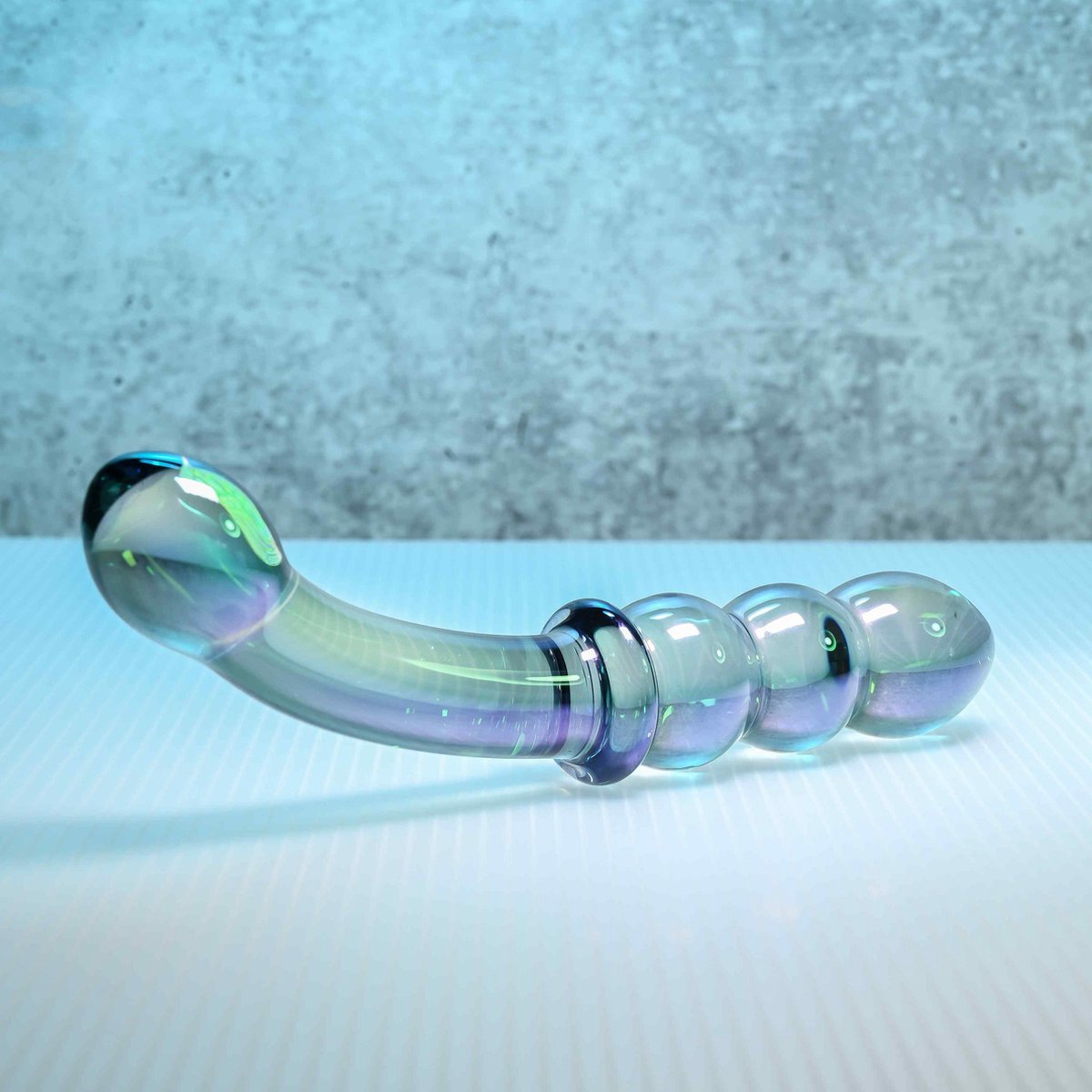 Evolved - Shiny Galaxy Glazen Dildo