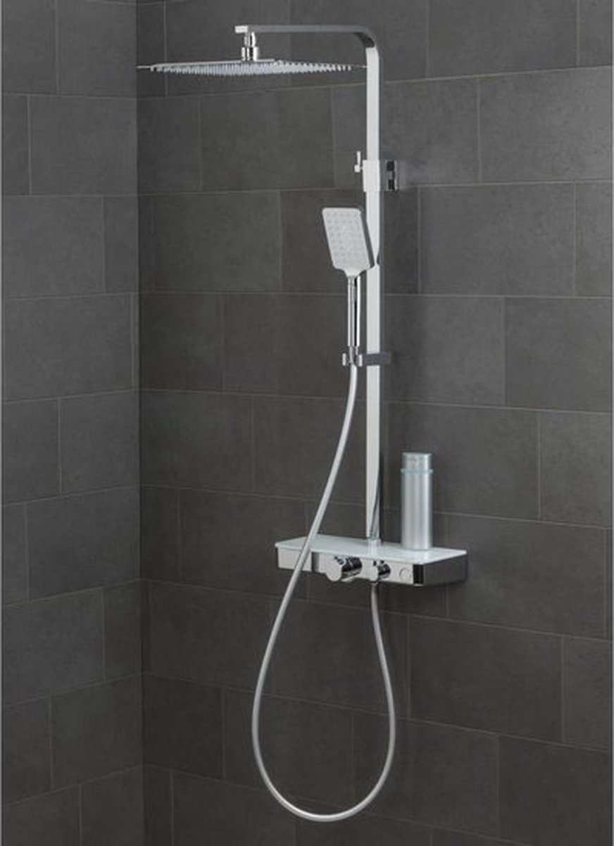Schütte Sanifun douchesysteem Ocean Chroom 120 2. - Silver
