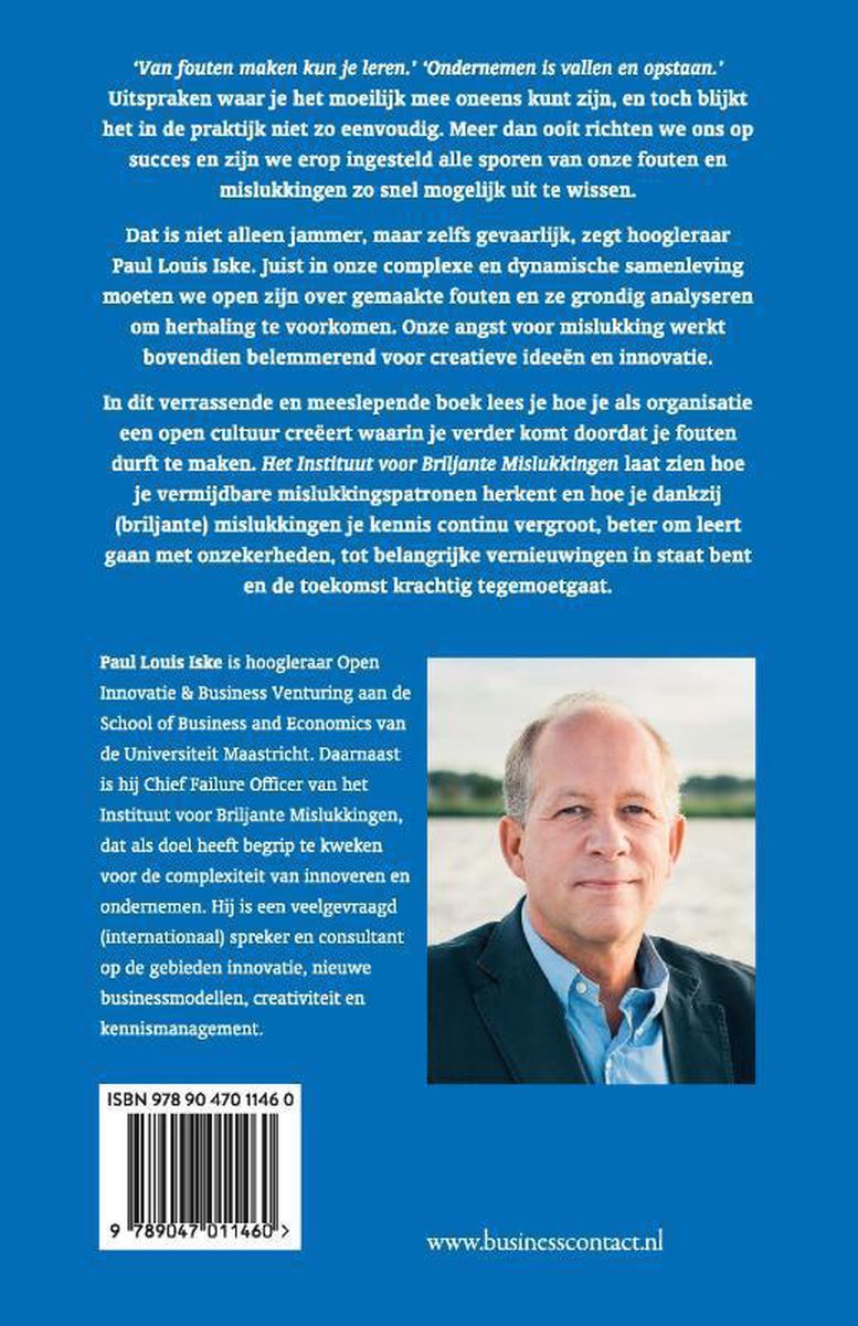 Business Contact Instituut voor briljante mislukkingen