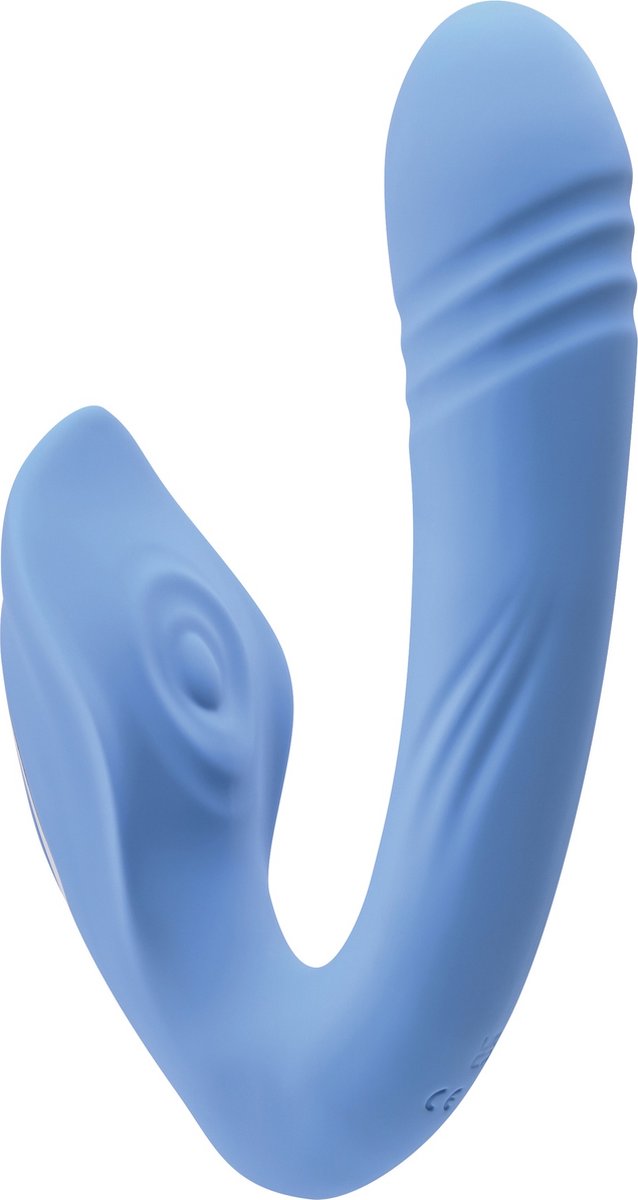 Evolved - Tap and Trust Vibrator - Licht - Blauw