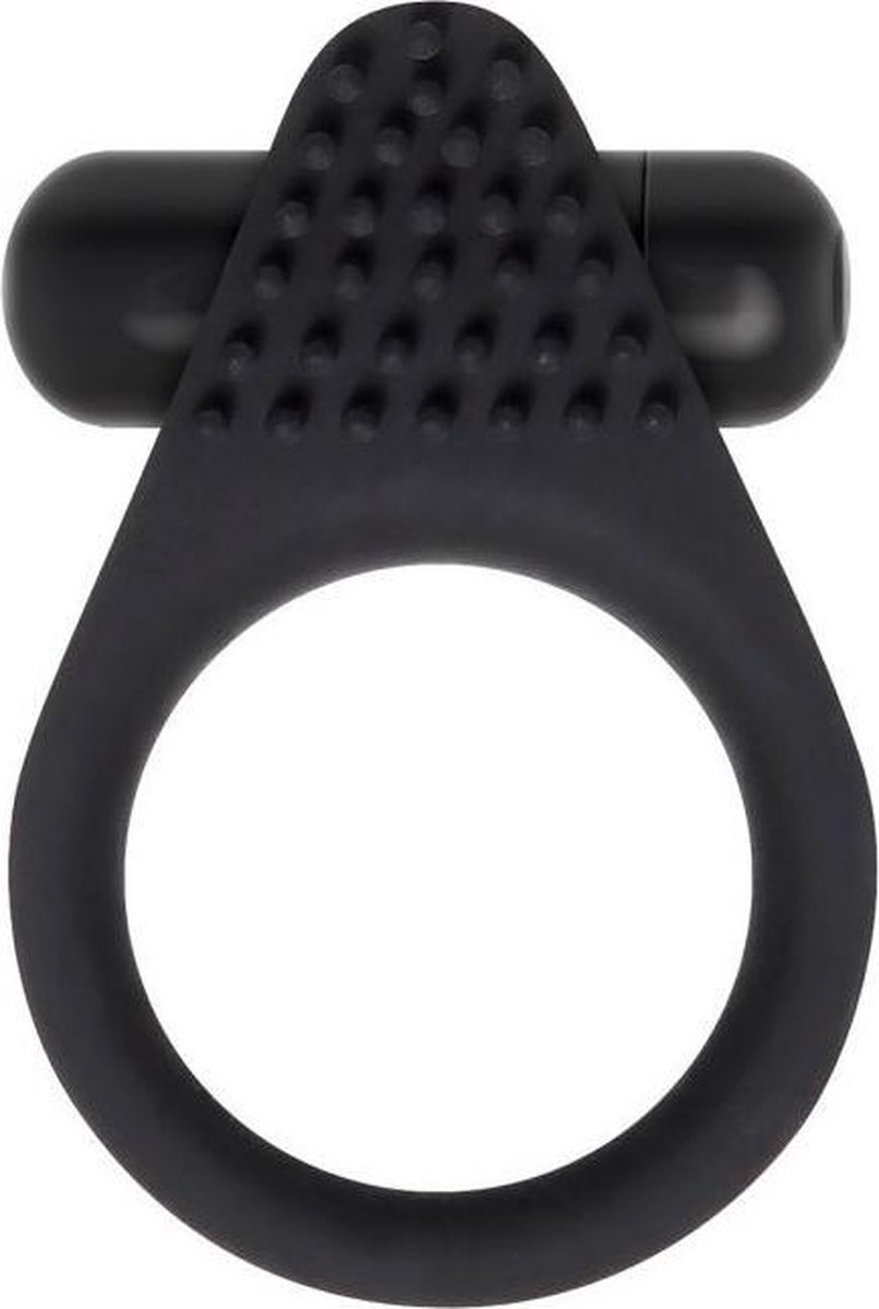 Zero Tolerance Evolved - Black Knight Vibrerende Cockring - Zwart