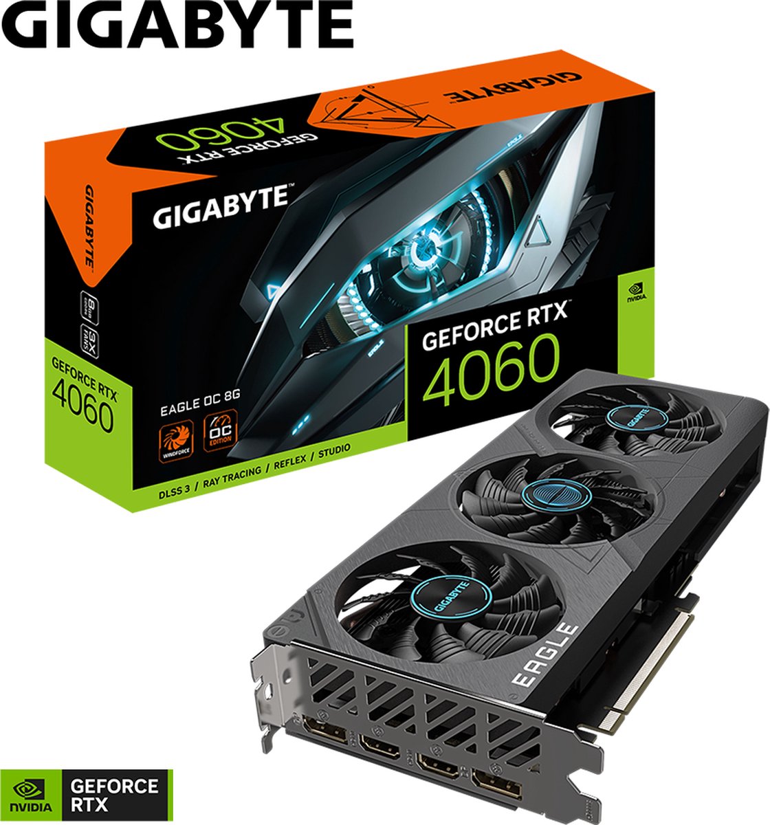 Gigabyte GeForce RTX 4060 EAGLE OC 8G