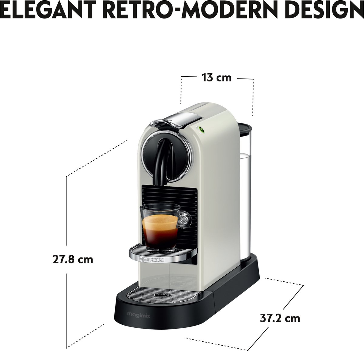 Magimix Nespresso CitiZ M196 - Zwart