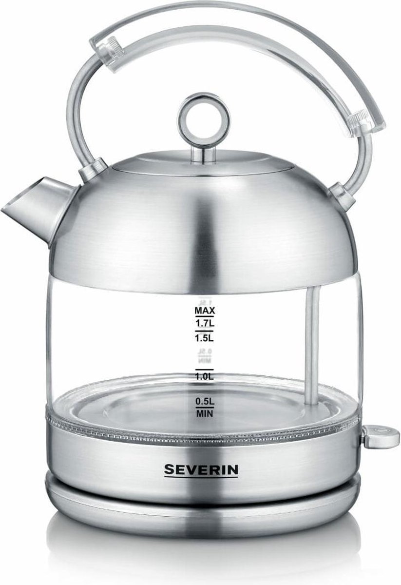 Severin WK3459 Waterkoker Zilver - Silver