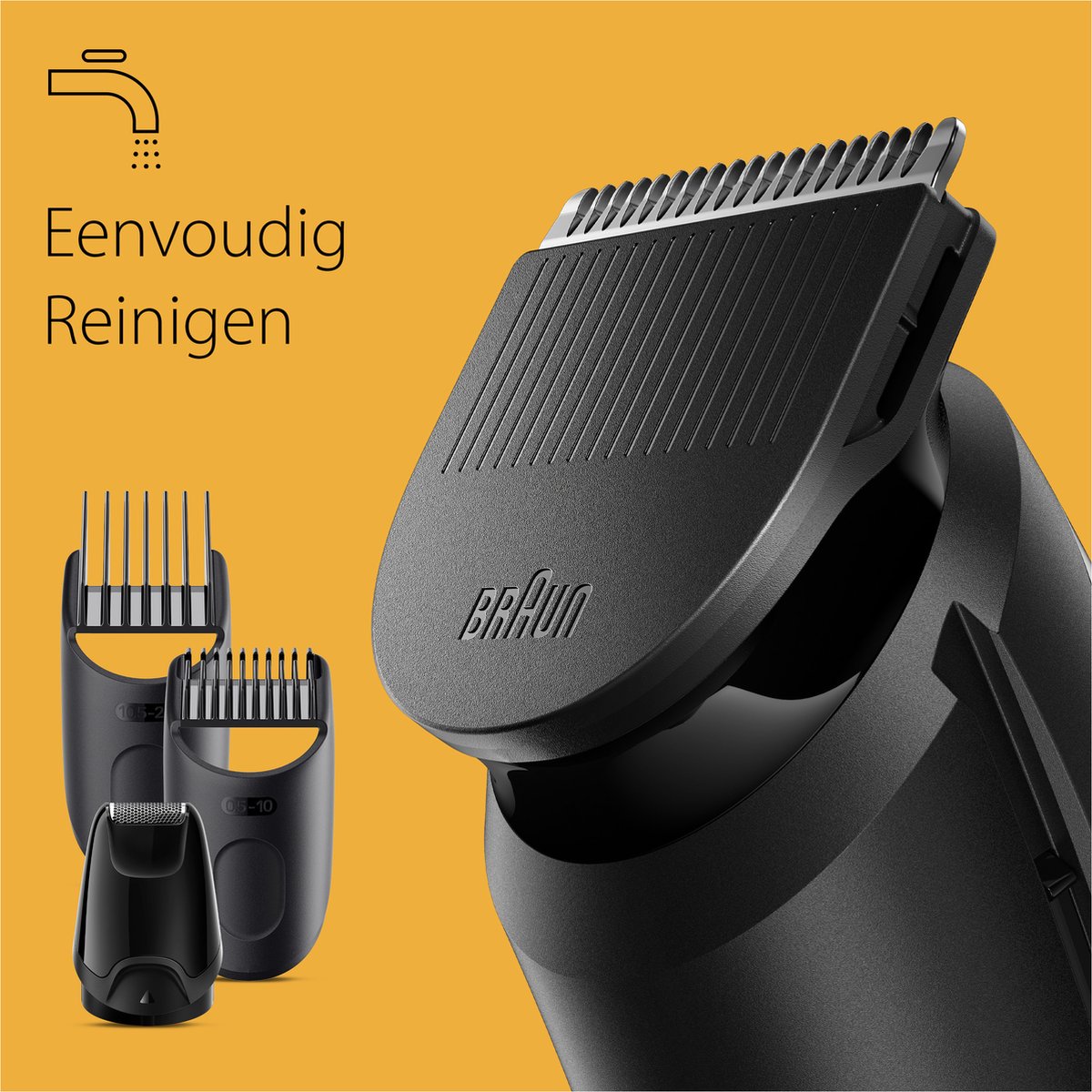 Braun BT3421 Baardtrimmer - Zwart