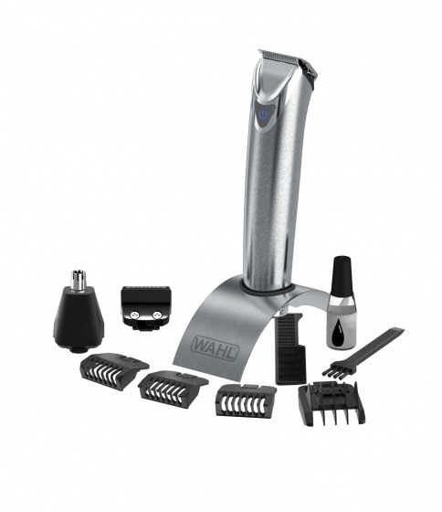 Wahl LITHIUM ION+ STAINLESS STEEL Baardtrimmer Zilver - Silver