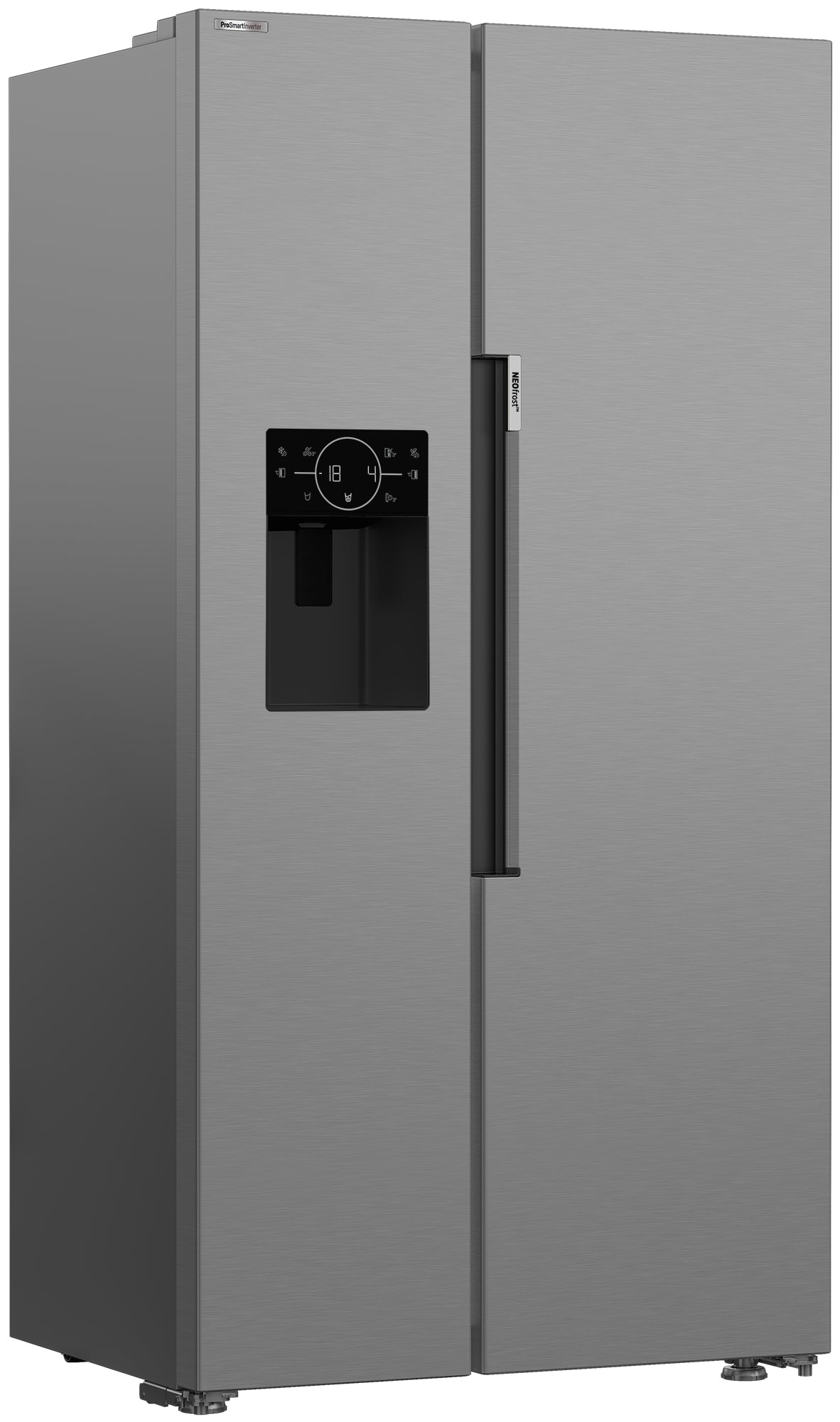 Beko GN162330XBN Amerikaanse koelkast - Grijs