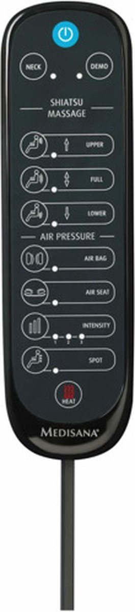 Medisana MCG 820 Massagekussen - Zwart