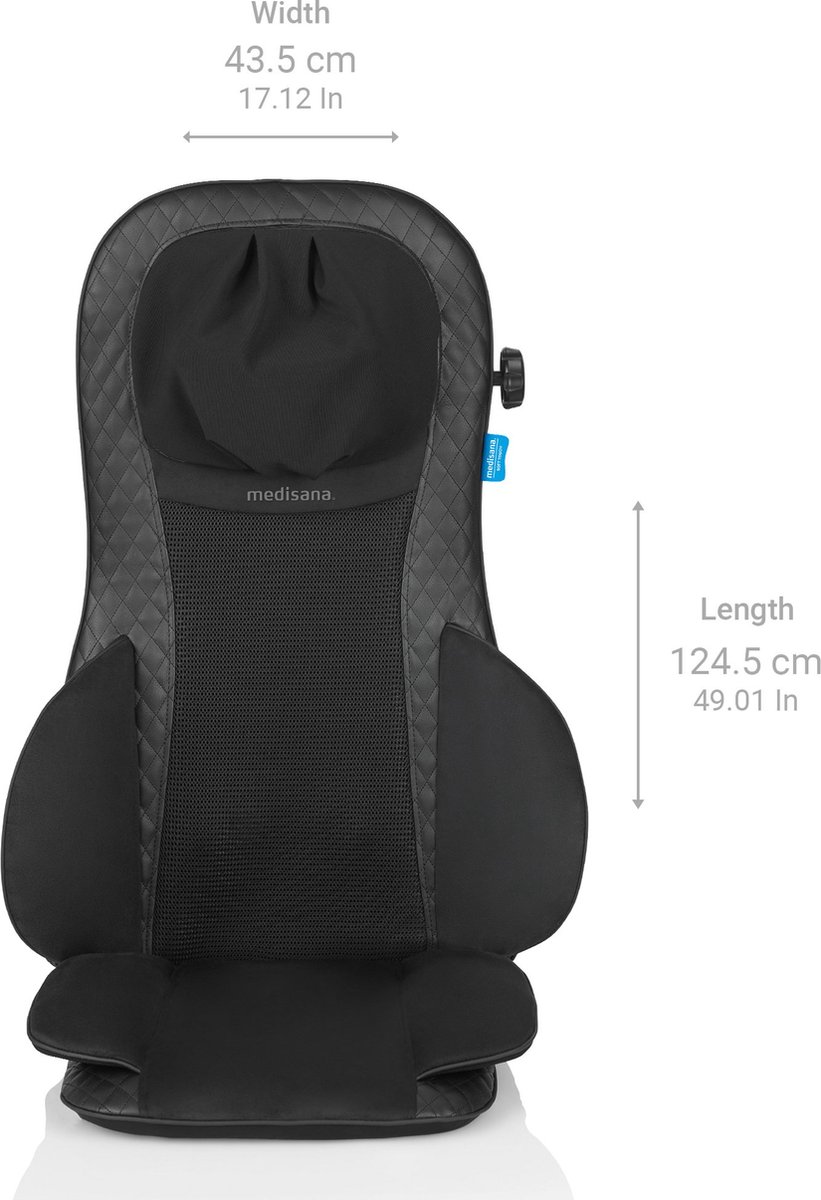 Medisana MCG 820 Massagekussen - Zwart