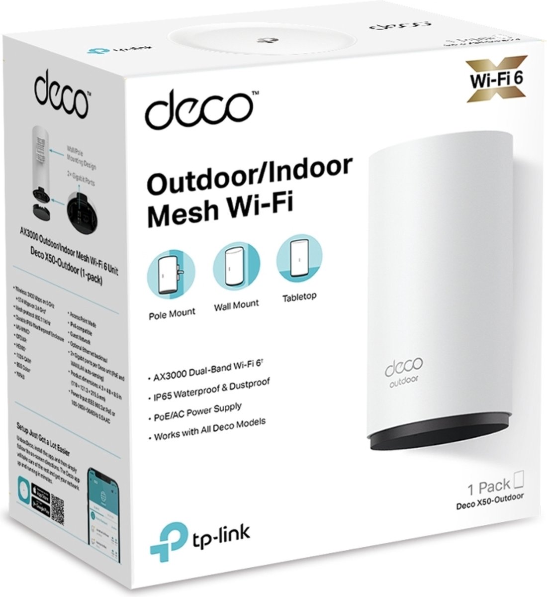 Tp-link TP Link Deco X50-outdoor (1-pack)