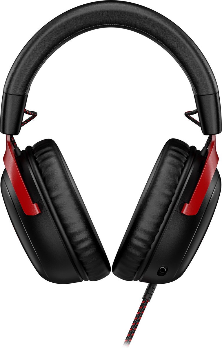 HyperX Cloud Iii Wired Gaming Headset - Zwart/rood (pc PS5 Xbox Series X/s)
