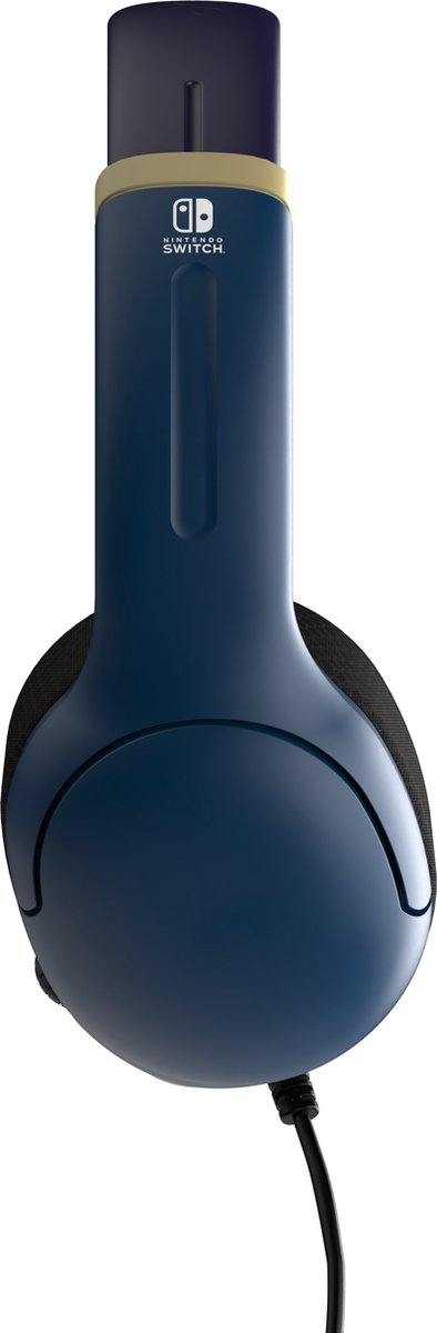 PDP Gaming Airlite Wired Headset - Zelda Hyrule Brave Blue (nintendo Switch)