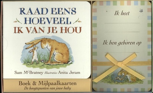 Lemniscaat B.V., Uitgeverij Raad eens hoeveel ik van je hou Boek & Mijlpaalkaarten