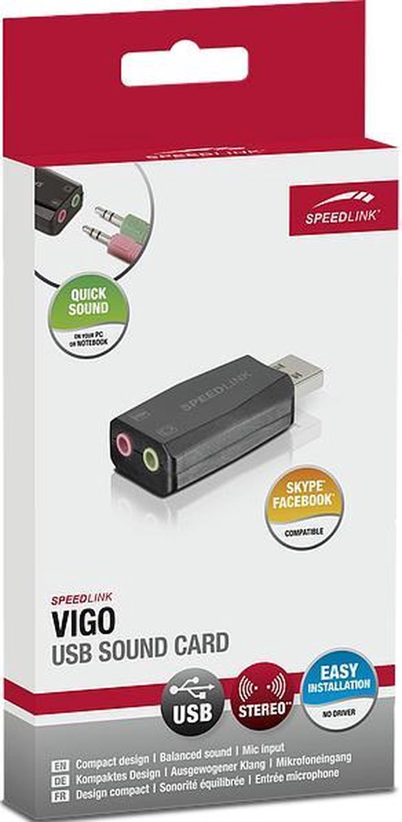 Speedlink VIGO geluidskaart