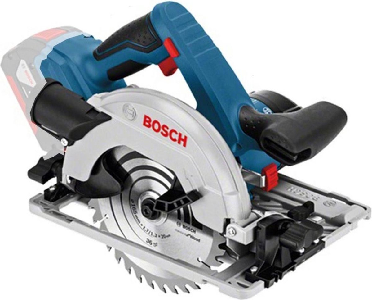 Bosch Sierra Circular GKS 18V-57 G (2 x 5,0 Ah + GAL1880CV + L-Boxx 238)