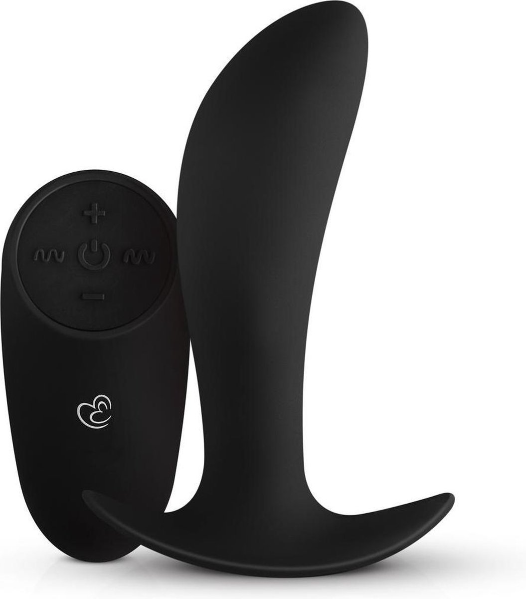 Easy Choice Vibrerende Buttplug & Glijmiddel - Gift Set - Zwart