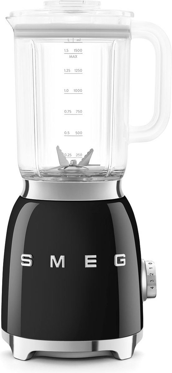 SMEG Blender Zwart BLF03BLEU