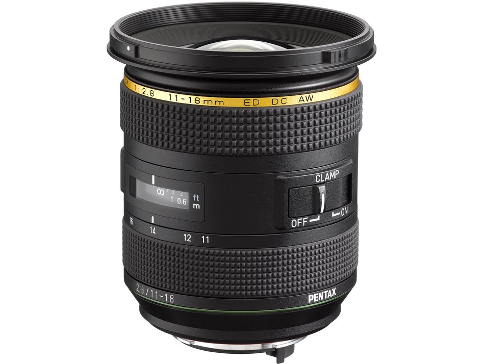 Pentax HD DA 11-18mm f/2.8 ED DC AW